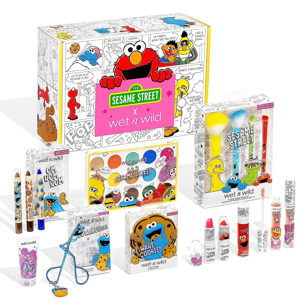 Makeup Set with Brushes, Palettes & Lip Glosses Z783712