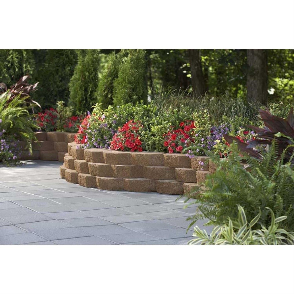 White Concrete Retaining Wall Block L73133
