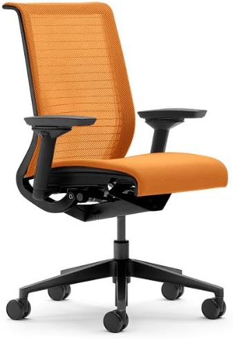 Black 3D Knit Back Chair R1246
