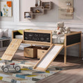 Twin Loft Bed with Dual Storage K4752