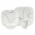 Simple Lines 16-Pc Dinnerware Set W86629