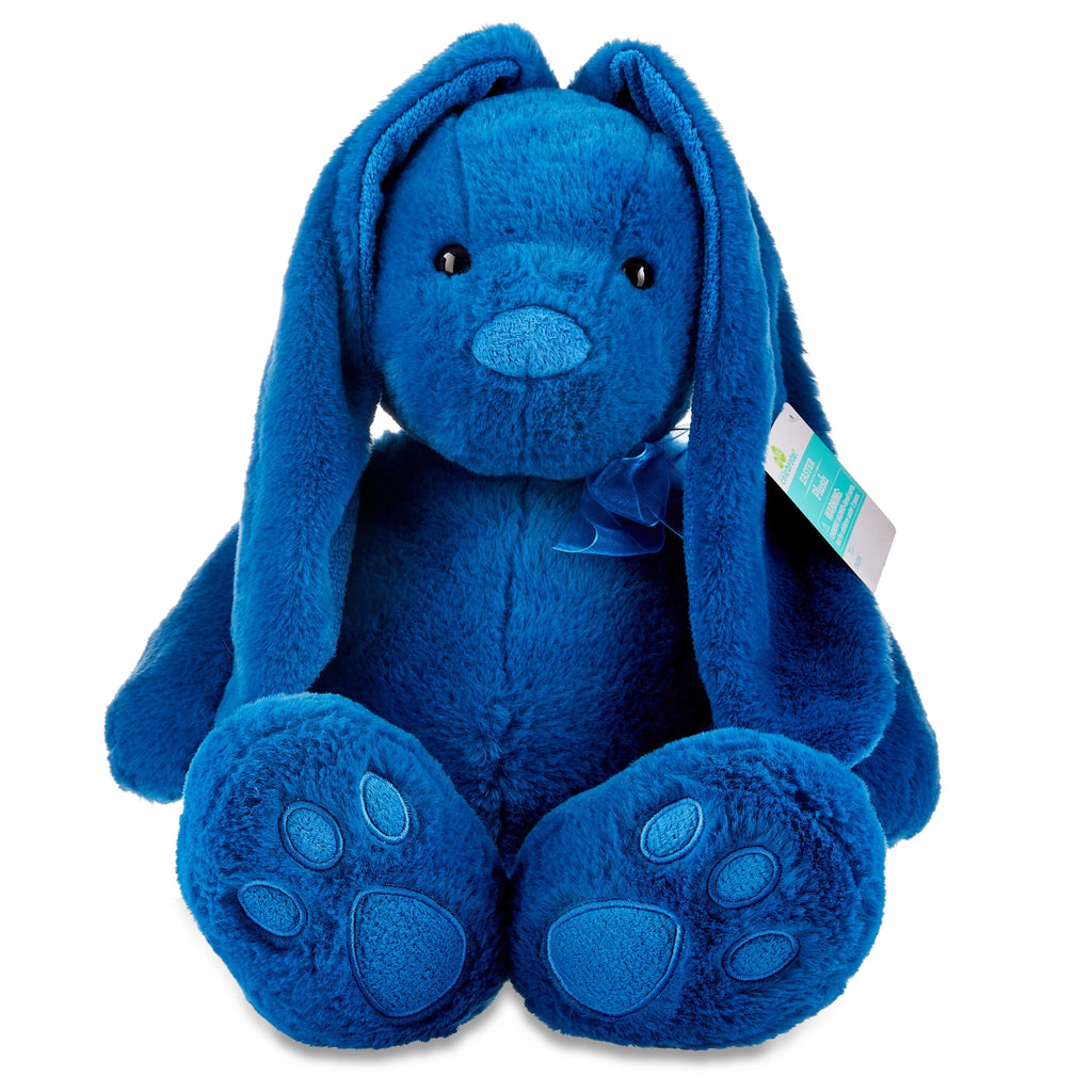 Large Pink Long Ear Bunny Plush 21 in J395023