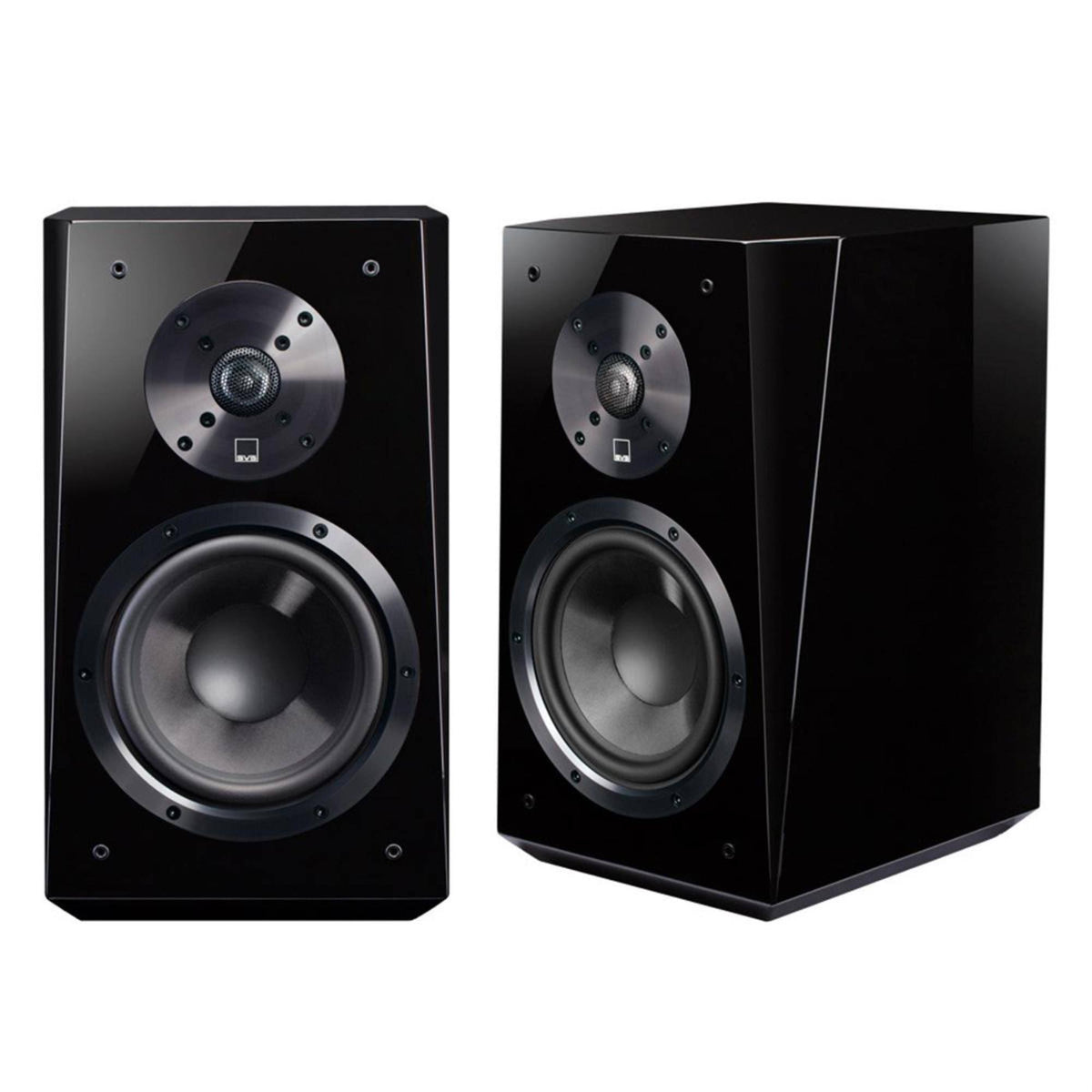 Gloss Black Bookshelf Speakers (Pair) H435