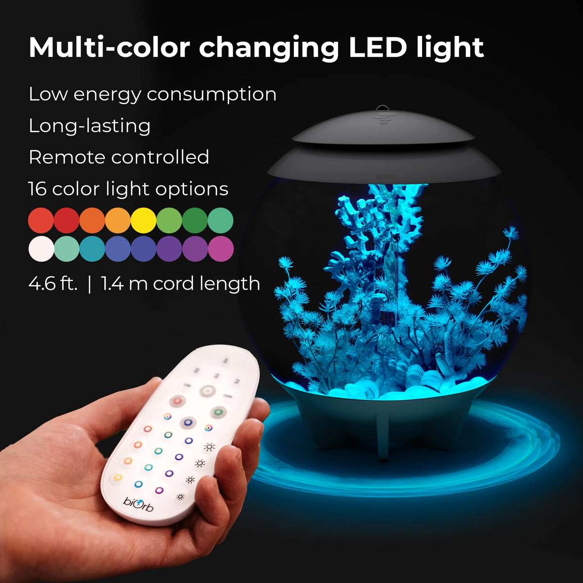 8 gallon Aquarium with MCR Light W1649