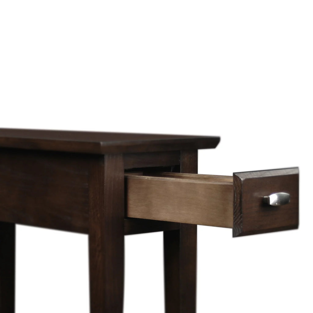 Chairside Table in Chocolate Oak K798