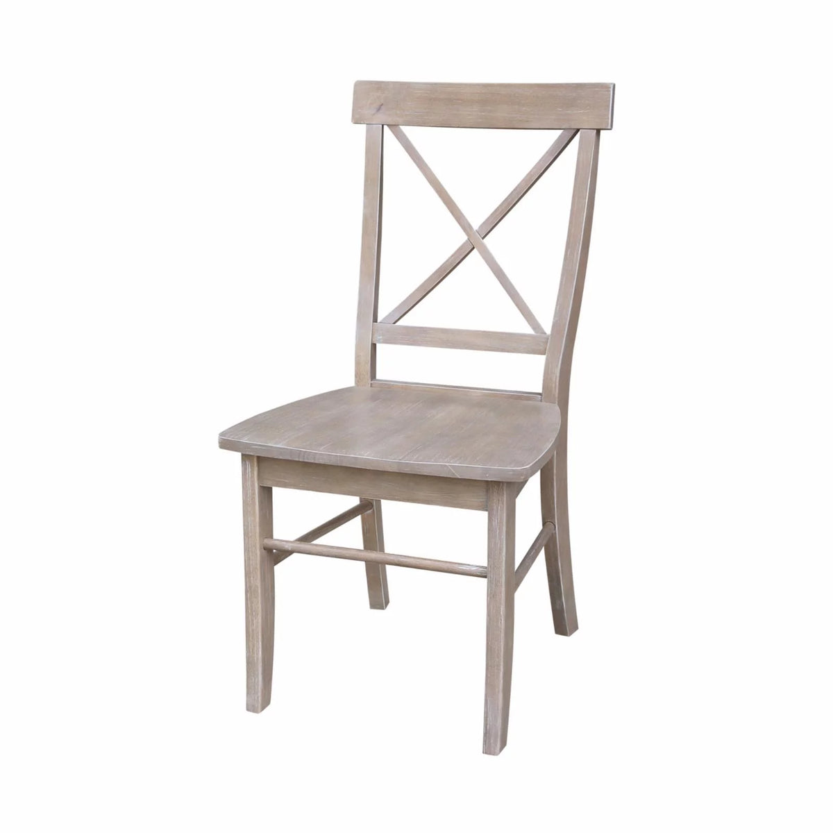 Set of Two Solid Wood Chairs O500238