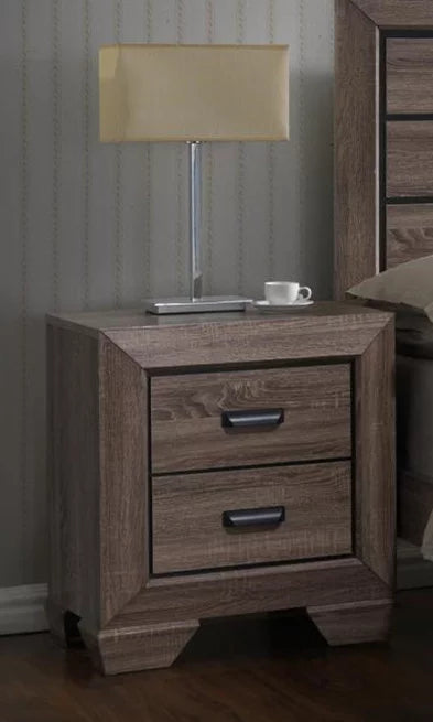 Rustic Wooden Brown Queen Bedroom Set S606121