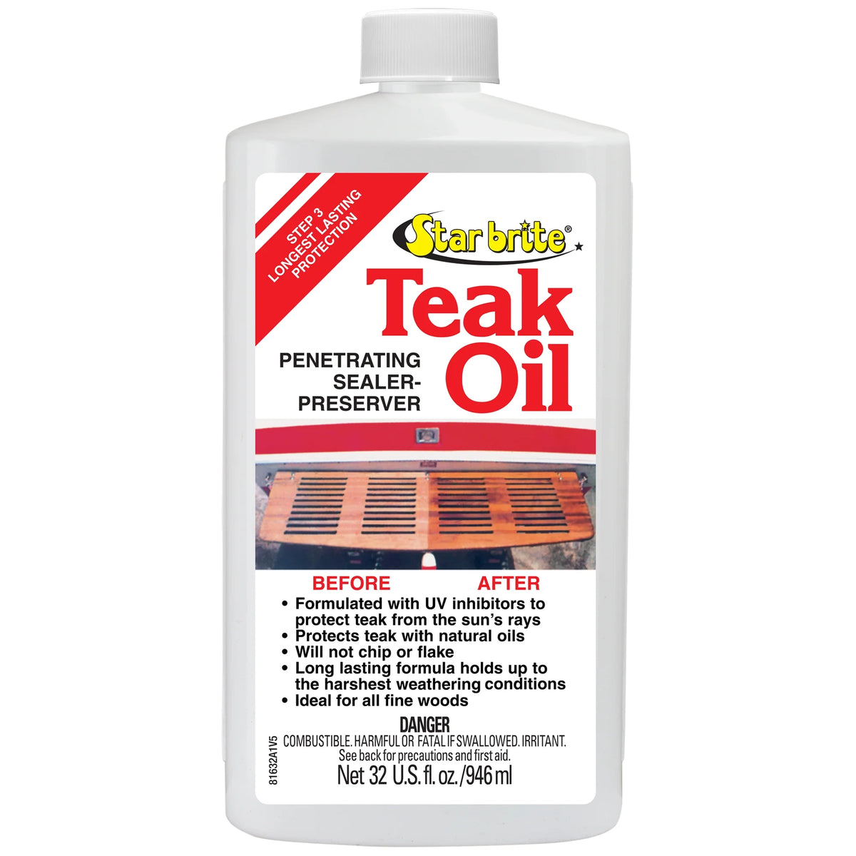 Teak Oil 32 OZ B984