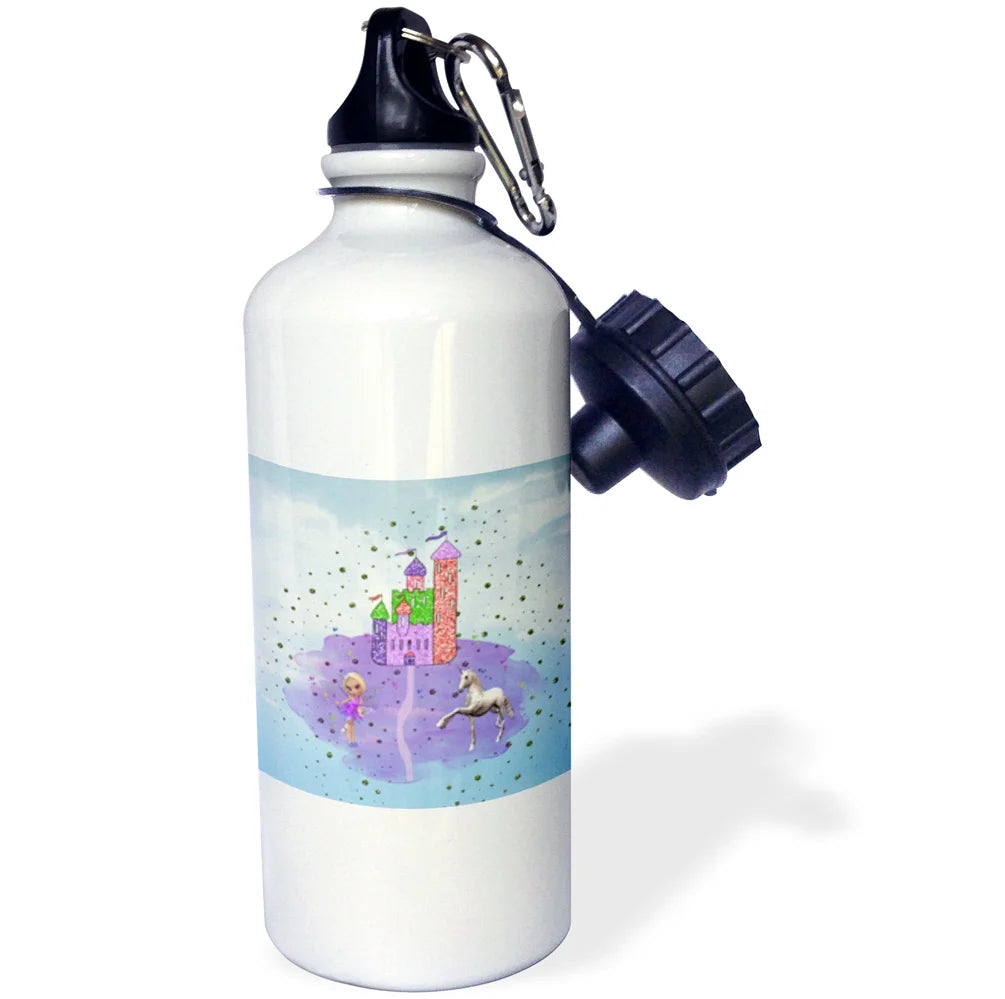 Straw Water Bottle, 21-ounce V7839