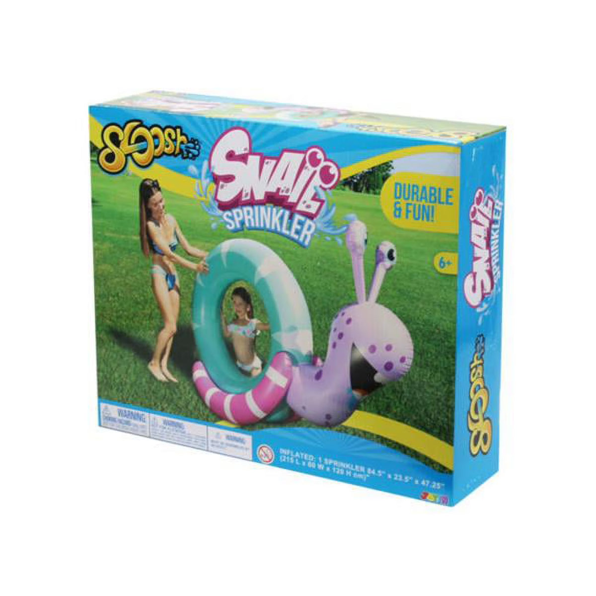 Inflatable Snail Sprinkler Pack of 6 V889
