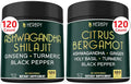 5in1 Ashwagandha Shilajit & 6in1 Citrus Bergamot Supplements S41903