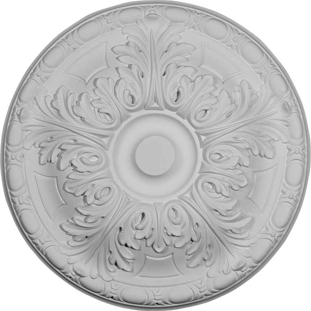 15 3/4x22OD x 5/8x22P Hand-Painted Iridescent Ceiling Medallion O8212