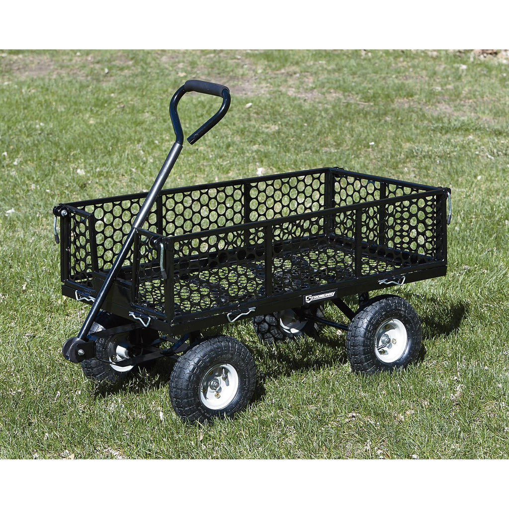 Steel Garden Wagon, 800-Lb. Capacity, 40inch L x 20inch W G92790