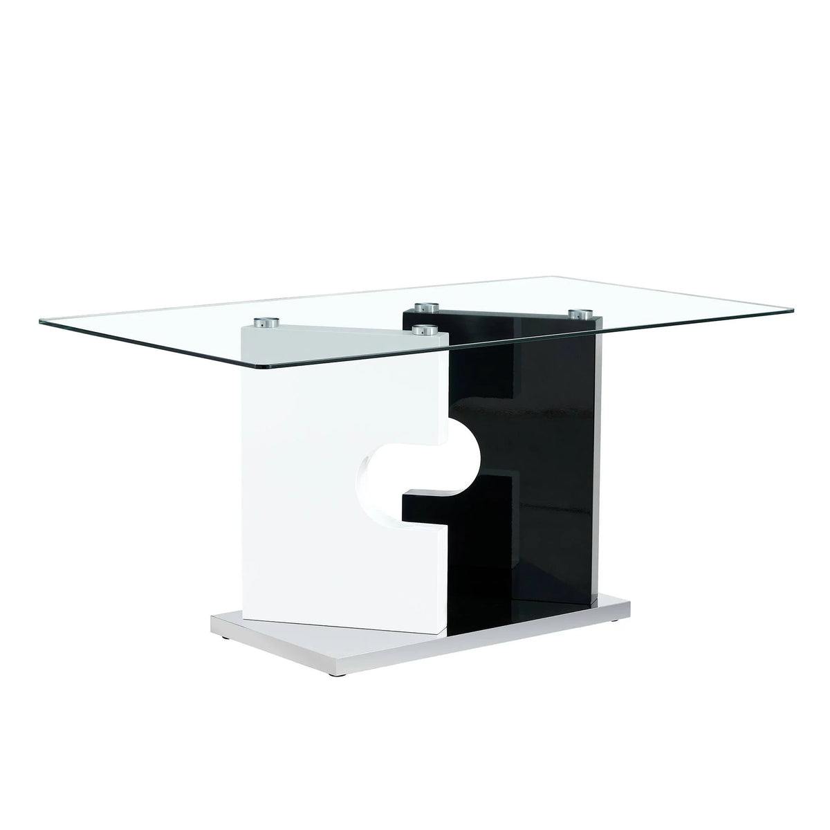 Rectangular Glass Dining Table for 6-8 X594219