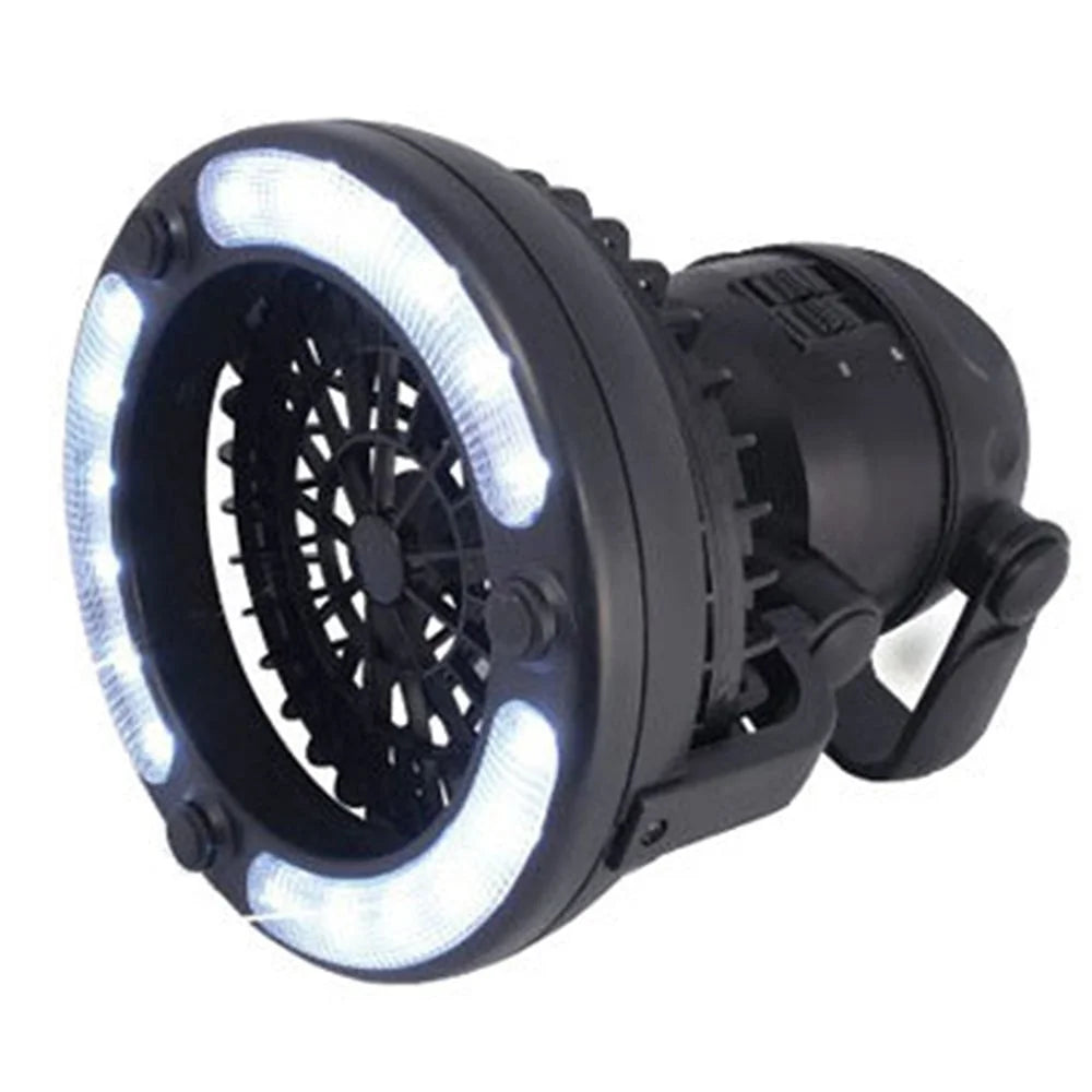 2-in-1 18 LED Camping Light Flashlight and Ceiling Fan H882507