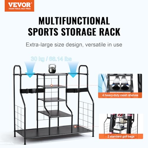 Golf Bag Storage Rack I343723