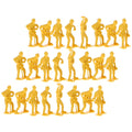 45pcs Plastic Engineering Man Toy People Figurine Play Set L71422
