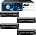 4 Pack Black Toner Cartridge for HP Printer S8231