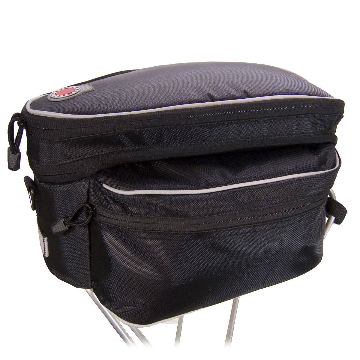 Black Expanding Rack Top Bag G685