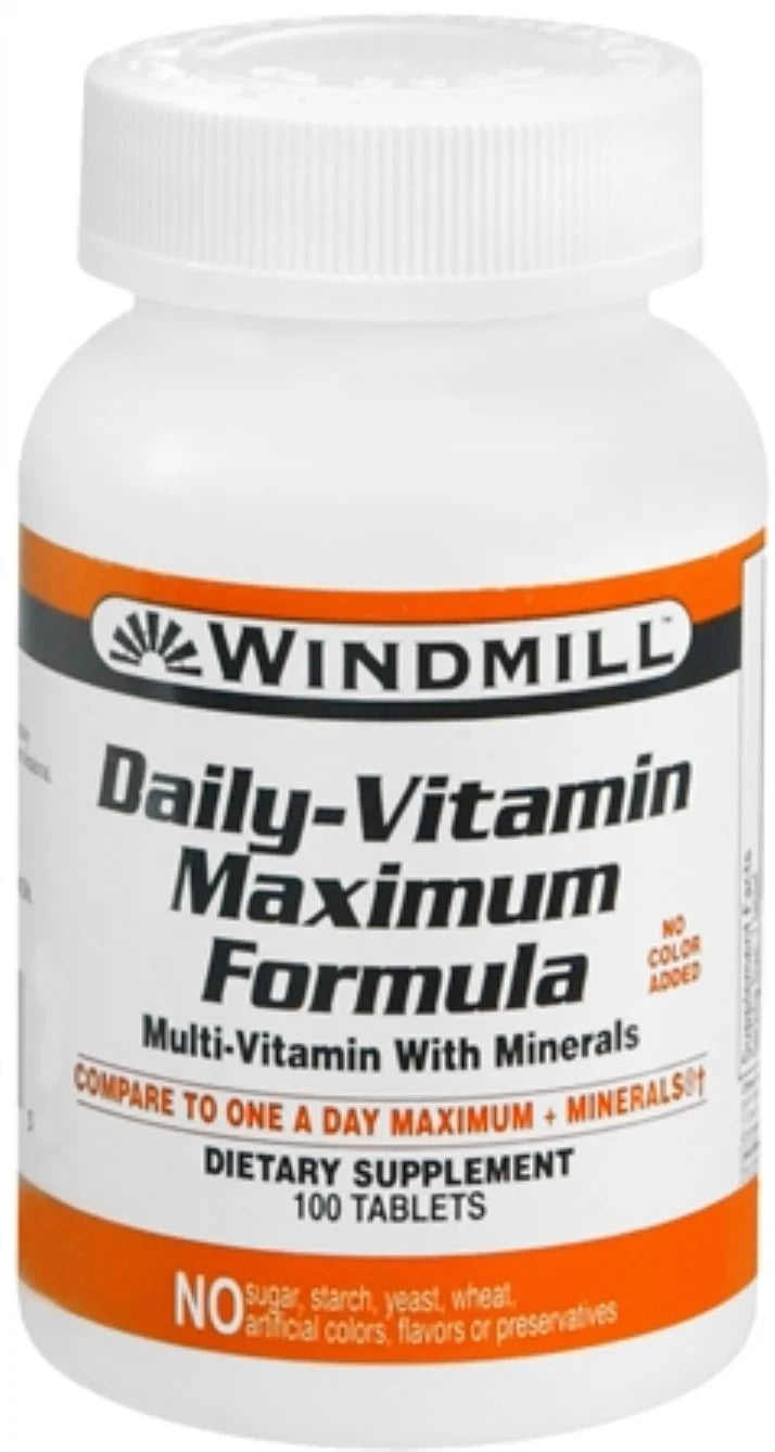 Daily Vitamin Tablets 100 Tablets M920