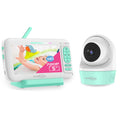 5" 720P HD Video Baby Monitor with 1 Remote Camera, Remote Pan/Tilt/Zoom, Two-Way Audio, Auto Night Vision C702