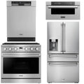 36 Gas Range, Refrigerator, Dishwasher and Microwave V3343