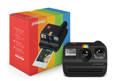 Black Mini Instant Camera + Film Bundle (16 Photos) O5043