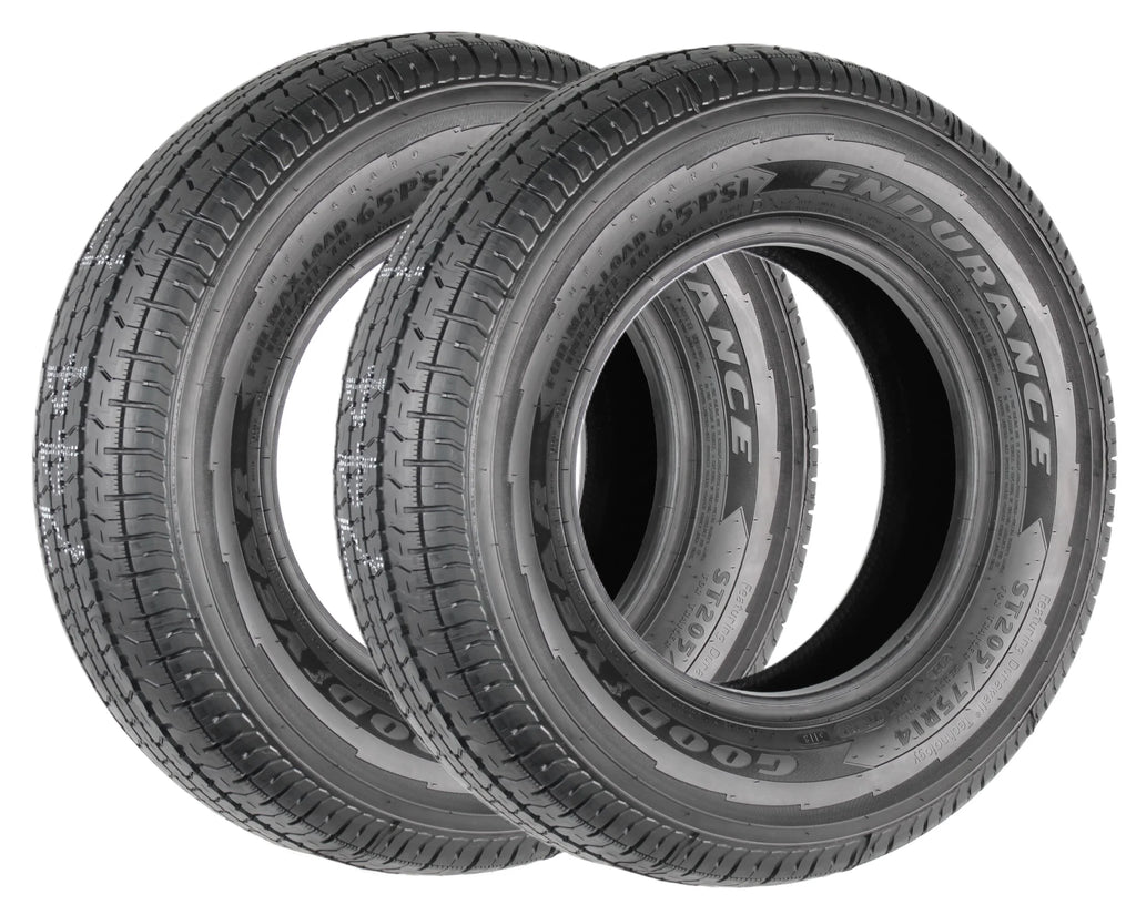 2-Pk Trailer Tire ST205/75R14 LRD O2632