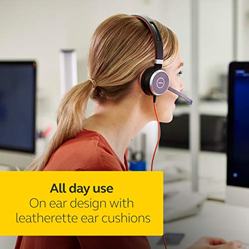 Wired Headset, Mono, 3.5mm Jack/USB Connection F4125