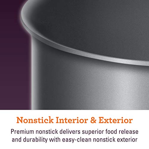 4 Quart Hard Anodized Nonstick Saucepan with Lid X71362