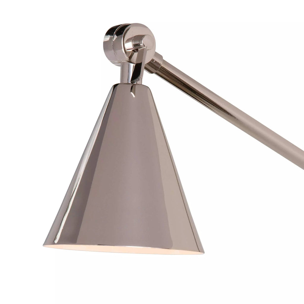 Polished Nickel Sconce K684