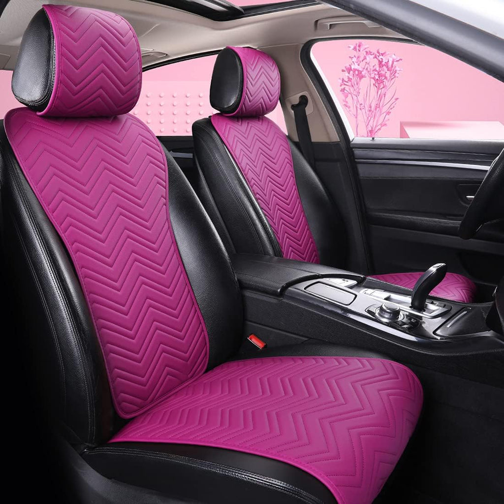 Beige Leather Car Seat Covers 11PCS V95905