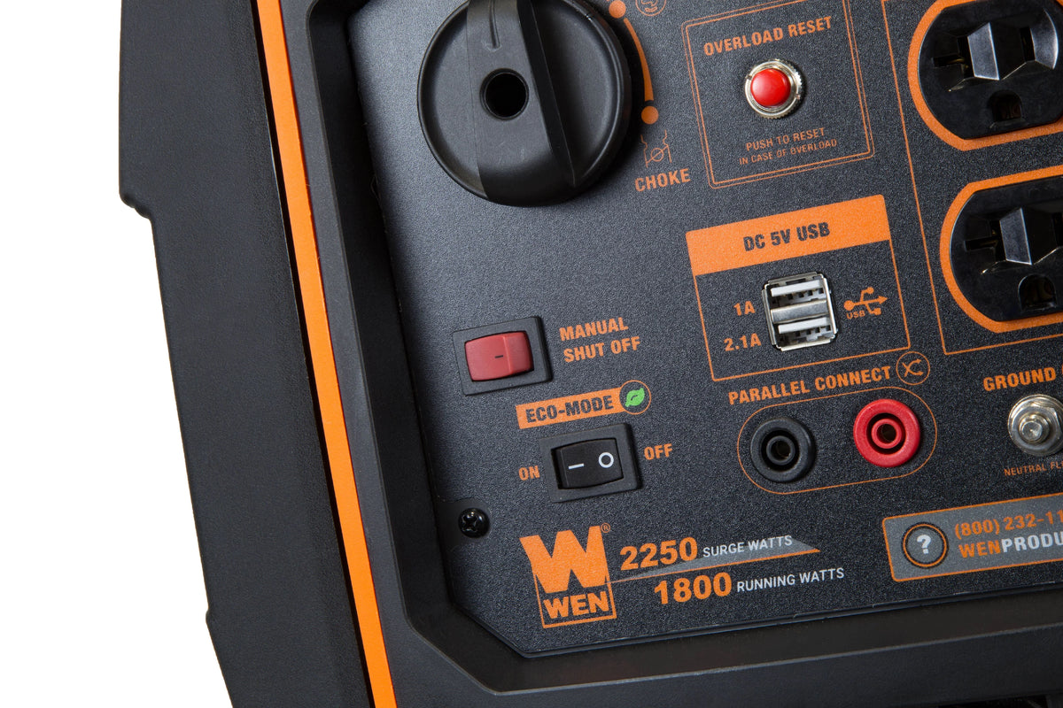 2250-Watt Portable Inverter Generator with Fuel Shut-off I727730