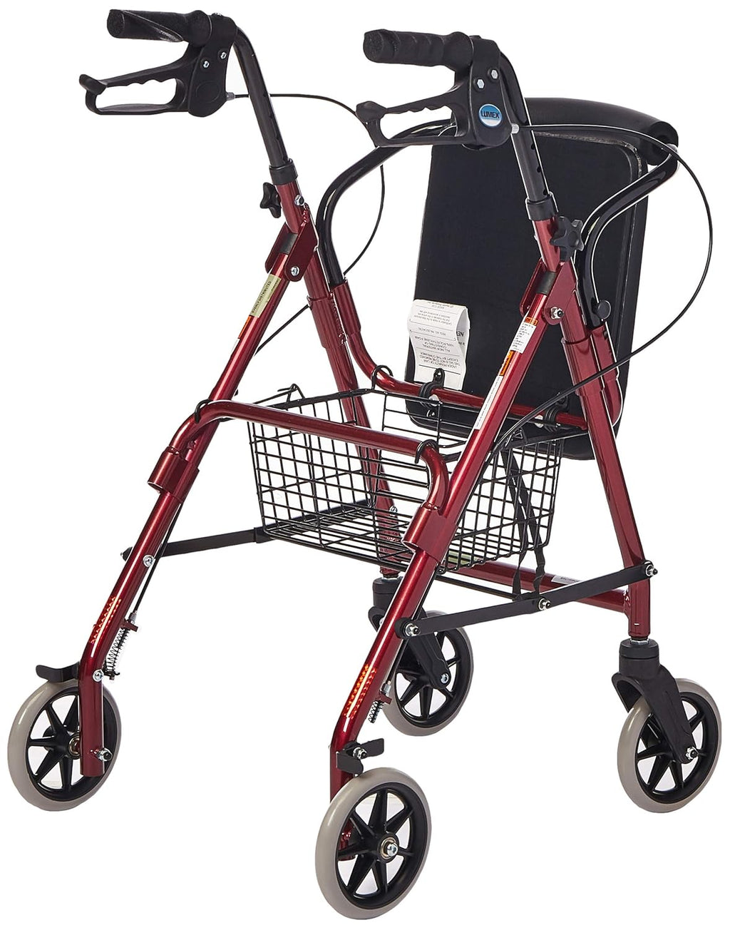 Small & Narrow Rollator Walker with Seat J3521