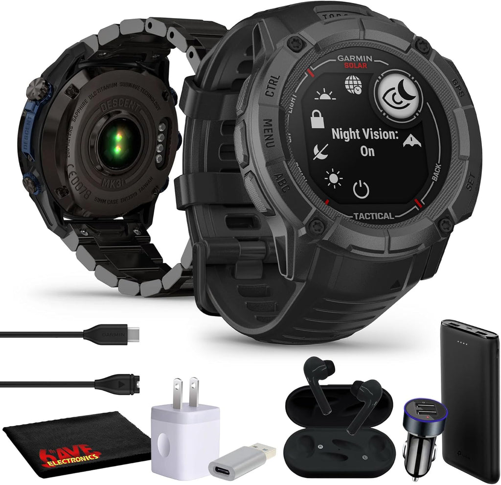 Rugged Outdoor GPS Smartwatch with Solar Charging Capability F82155