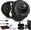 Rugged Outdoor GPS Smartwatch with Solar Charging Capability F82155