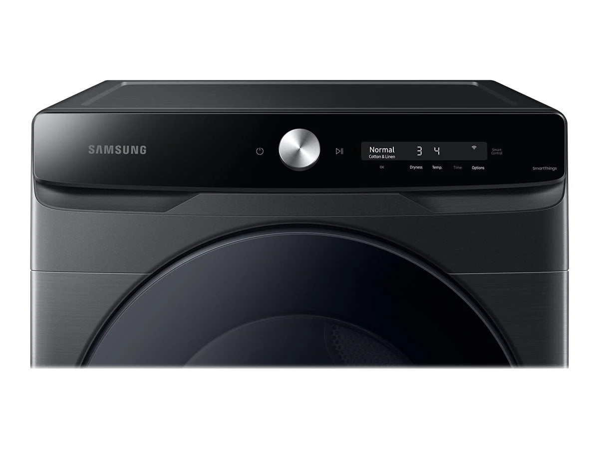 Brushed Black Front Load Washer O94482