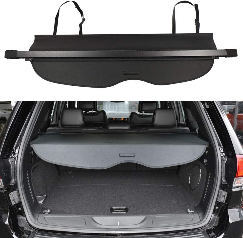 Beige Rear Trunk Shade Cover for Jeep Grand Cherokee 2011-2021 O7336