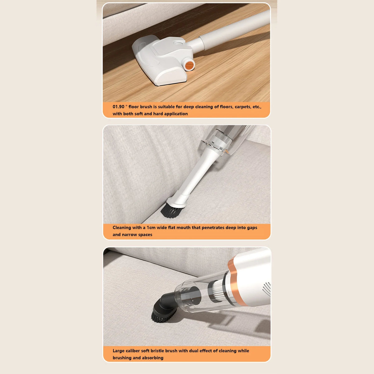 High Power Wireless Handheld Vacuum Cleaner P84572