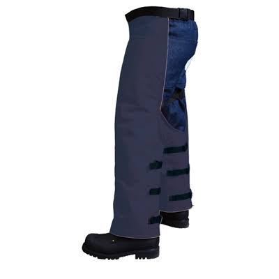 Navy Chainsaw Wrap Chaps 36x22 A82456