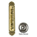 Brass Accents Fluer De Lis Pull Handle-Plate 3 in. x 18 in. V847