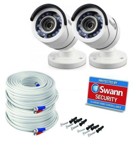 Twin Pack 2MP 1080p Bullet Camera with 30m Night Vision Y9464