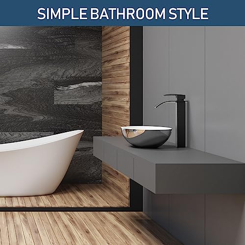 Brushed Nickel Waterfall Vessel Sink Faucet H908838