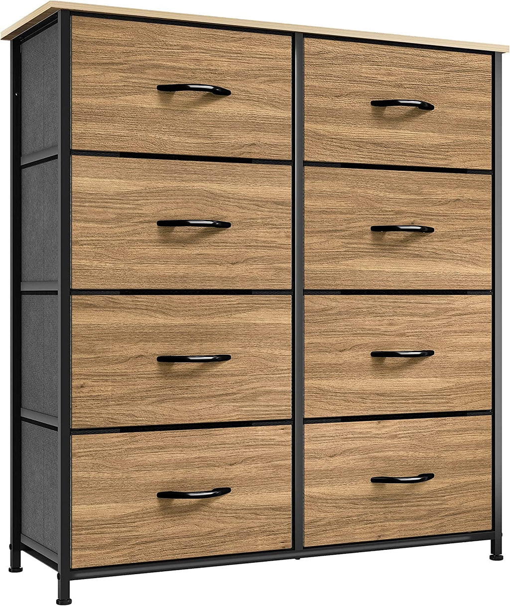 8 Drawer Fabric Dresser W659
