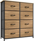 8 Drawer Fabric Dresser W659