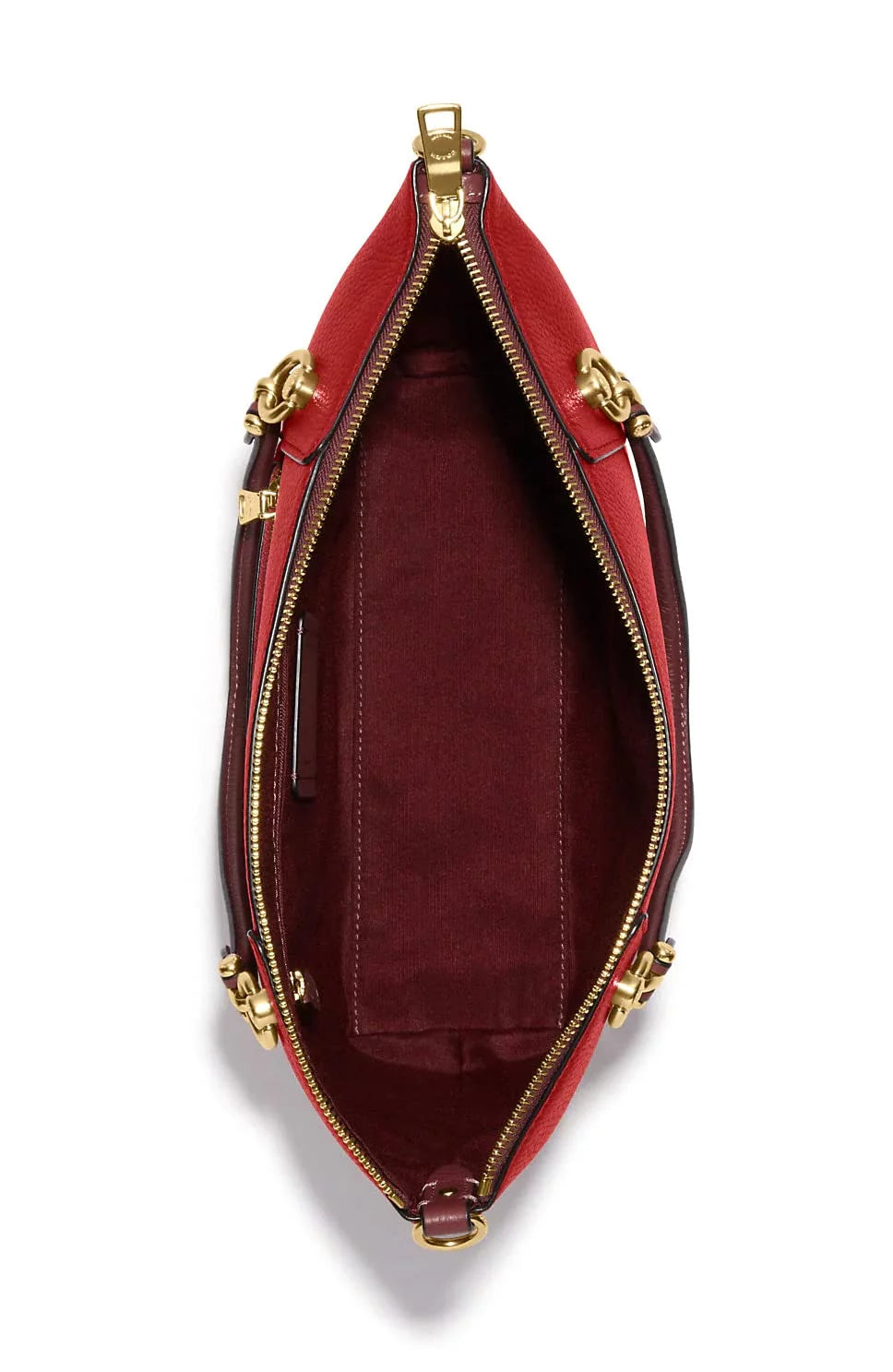 Red Satchel Crossbody M2259