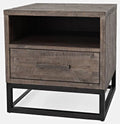 Distressed Acacia End Table X51304