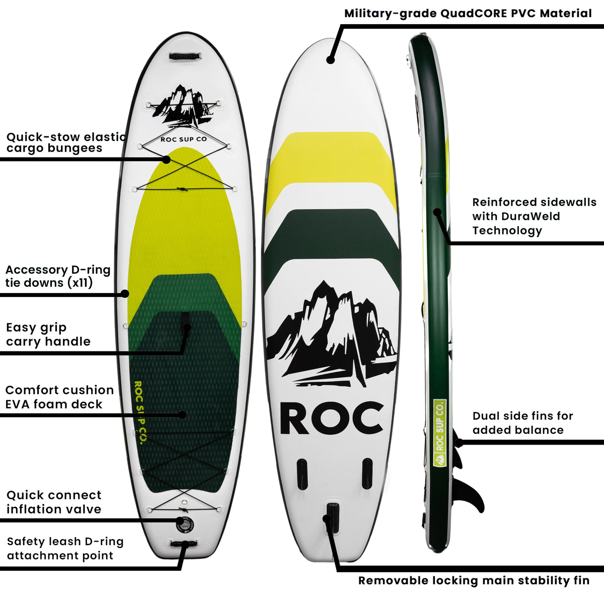 Inflatable Stand Up Paddle Board with Non-Slip Deck F5889