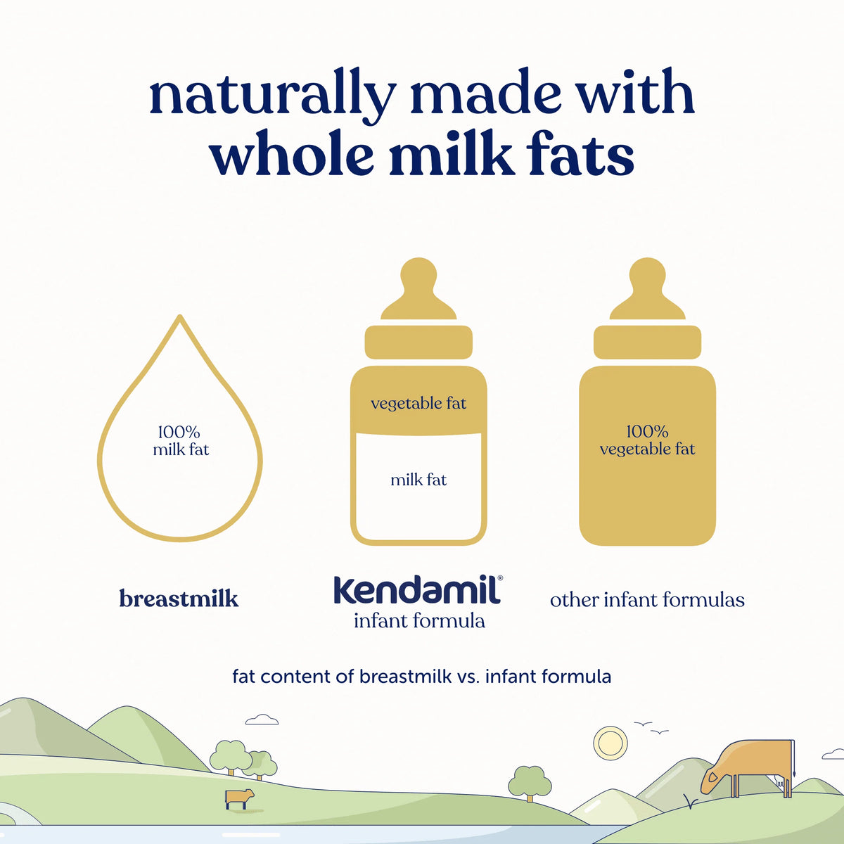 Organic Whole Milk Baby Formula Powder with DHA, 28.2oz N6027