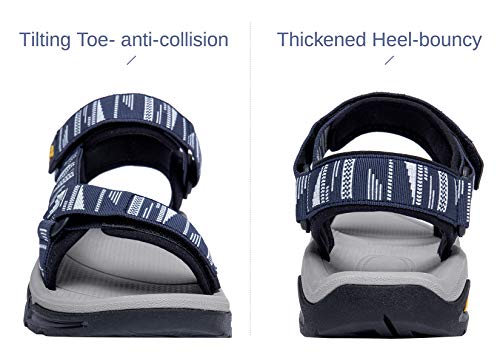 Mens Waterproof Hiking Sandals with Arch Support Open Toe S920938